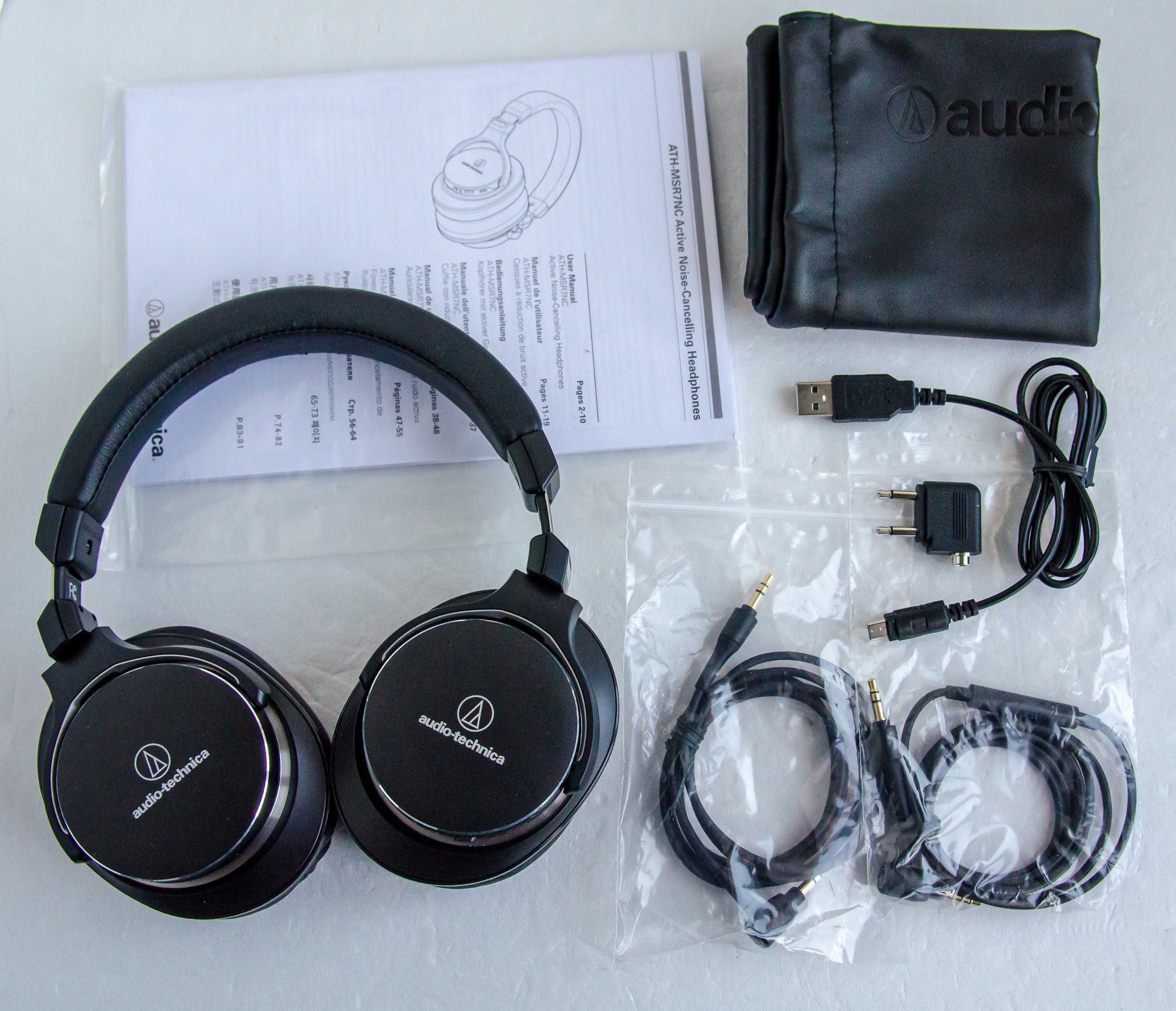 Навушники Audio-Technica ATH-MSR7NC з шумоподавленням SonicPro