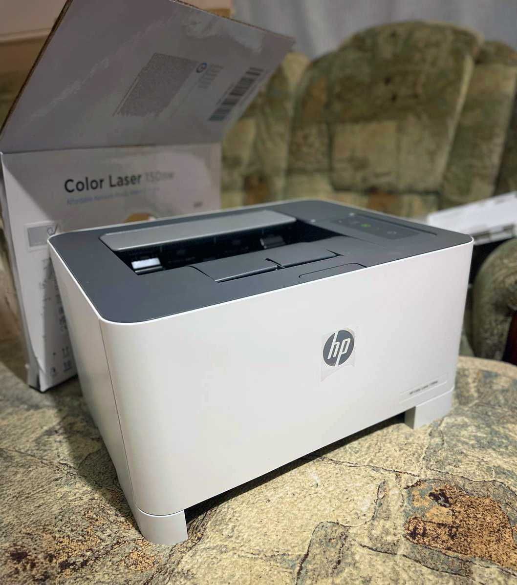 Крутий Лазерний Кольоровий Принтер HP Color Laser 150nw з Wi-Fi ЗНИЖКА