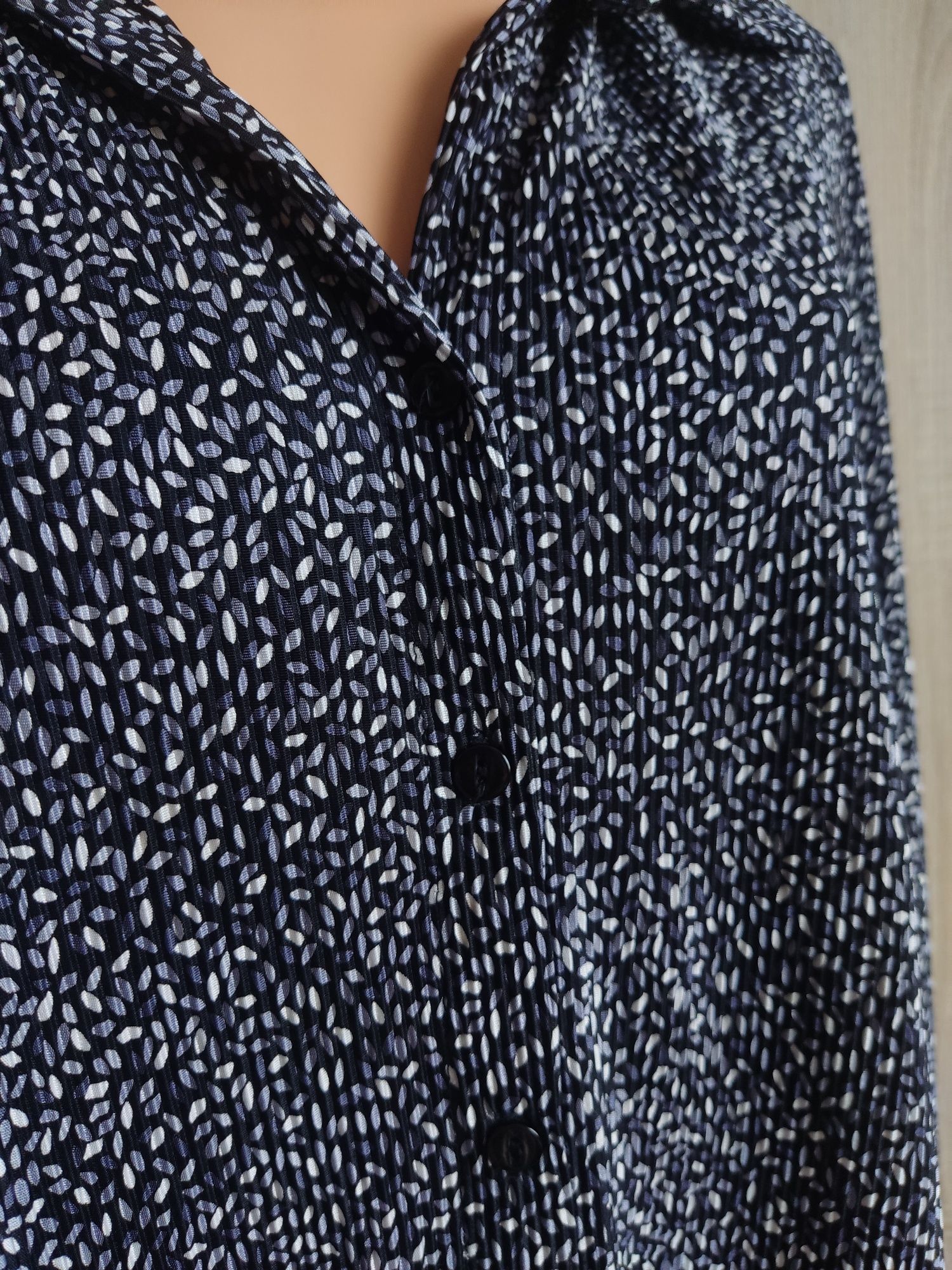Koszula damska luźna oversize plus size 46 48 56 we wzory elegancka