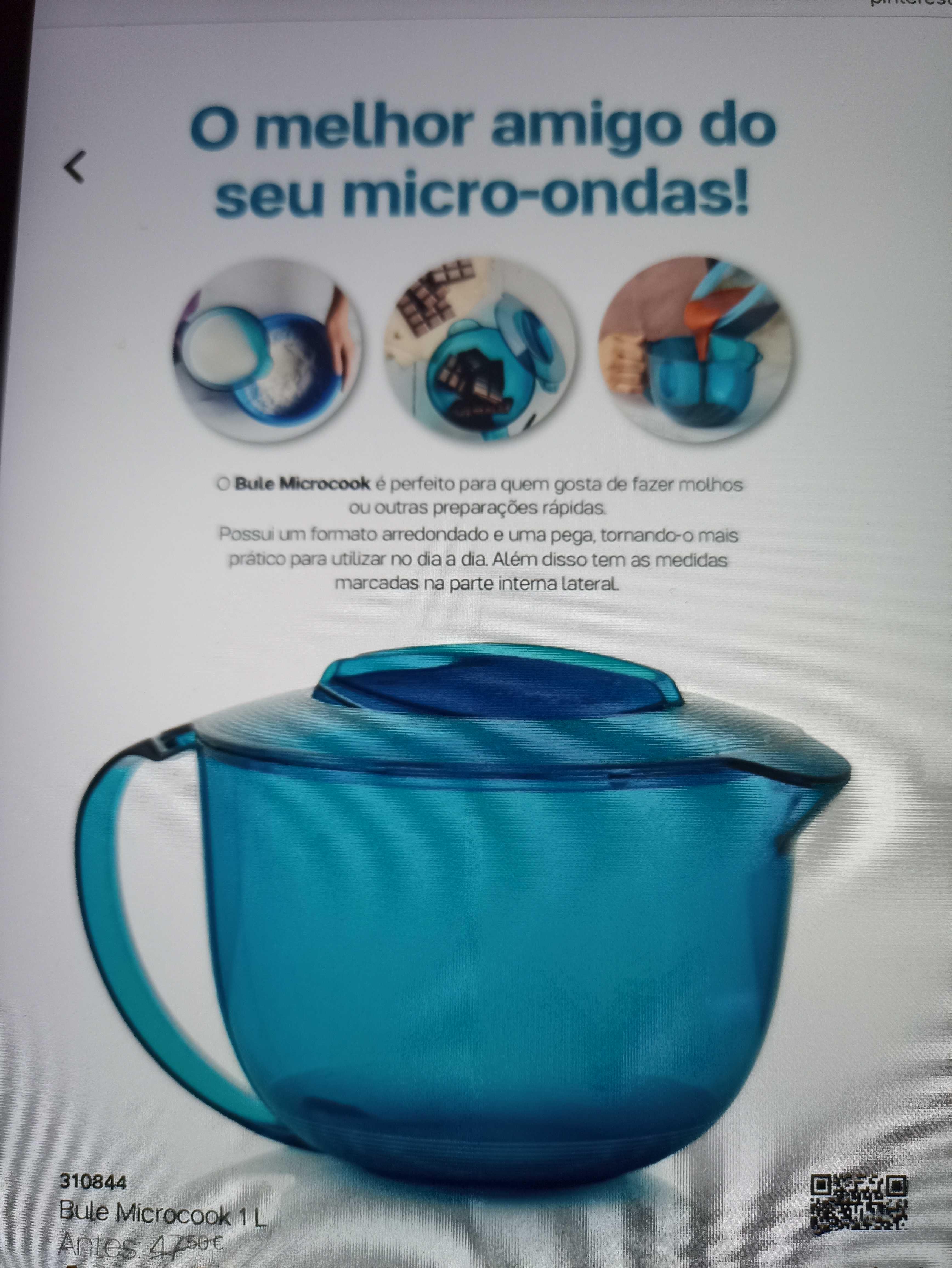 Bule microcook Tupperware