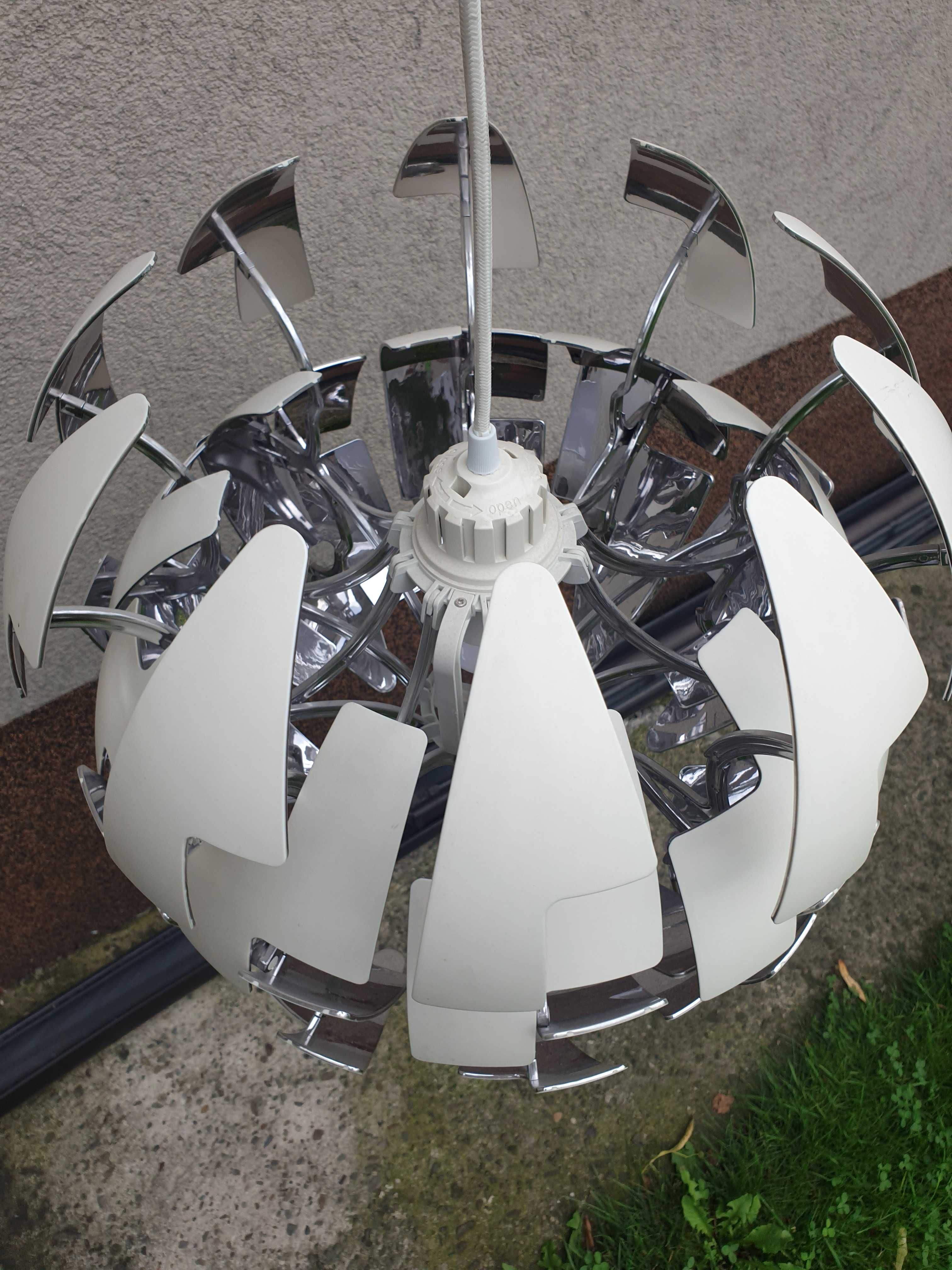 lampa ikea PS 2014 srebrna biała