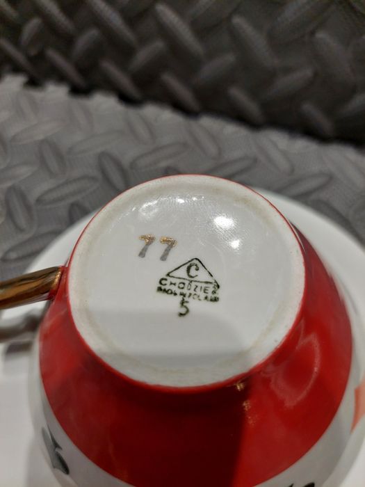 Zestaw brydżowy Chodzież PRL