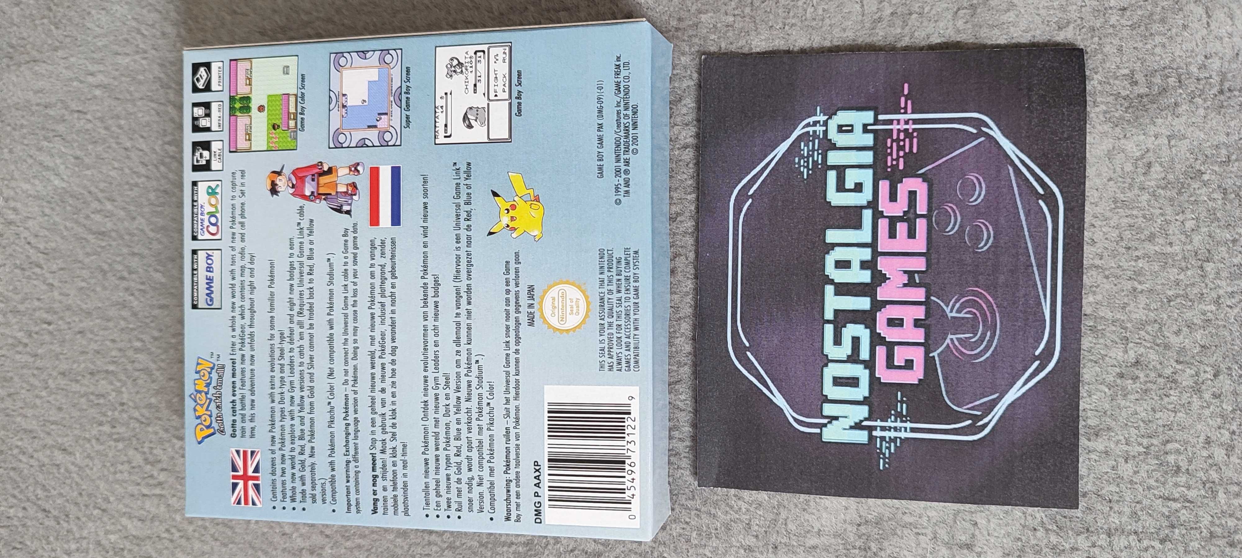Pokemon Silver para Gameboy