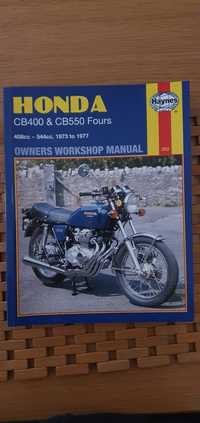 Ksiażka Haynes Honda cb400 cb550 Fours