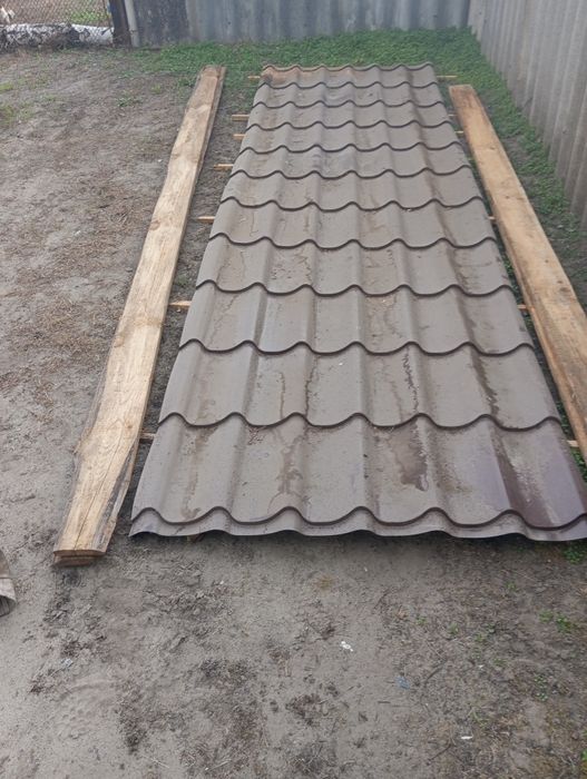 Продам металлочерепицу размер 4м /1м17см