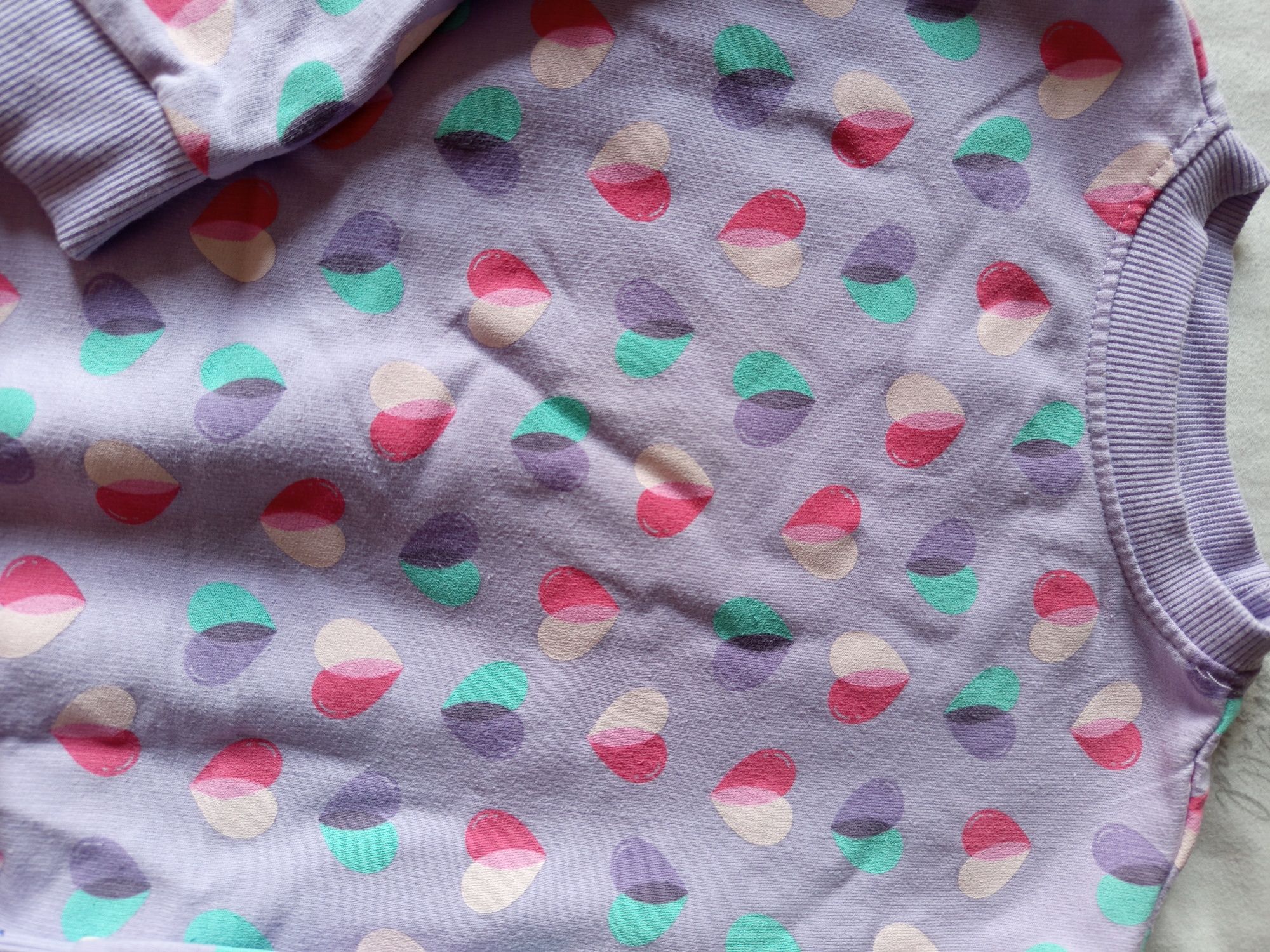 Bluza z długim rękawem zestaw dla dziewczynki