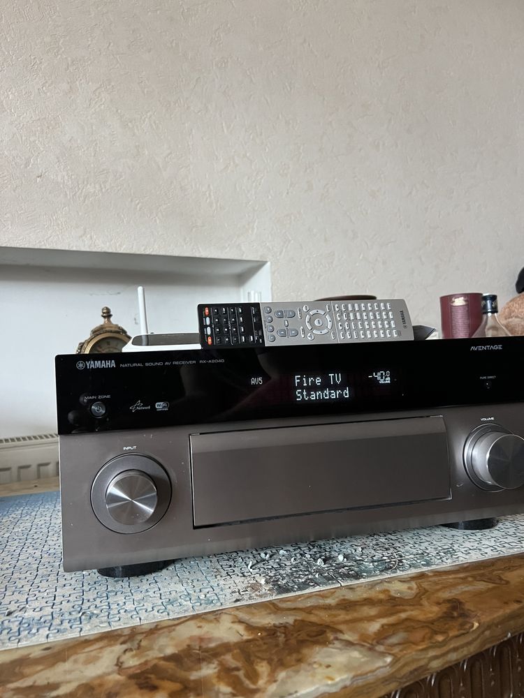 AV Ресивер Yamaha RX-A2040 / Dolby Atmos / 4k / 9.2 / Wi-Fi