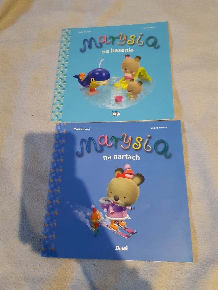 Marysia na basenie, na nartach