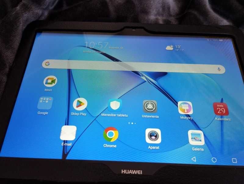 Tablet HUAWEI Mediapad T3 10-super+etui ded.+etui +karta sd z usb.