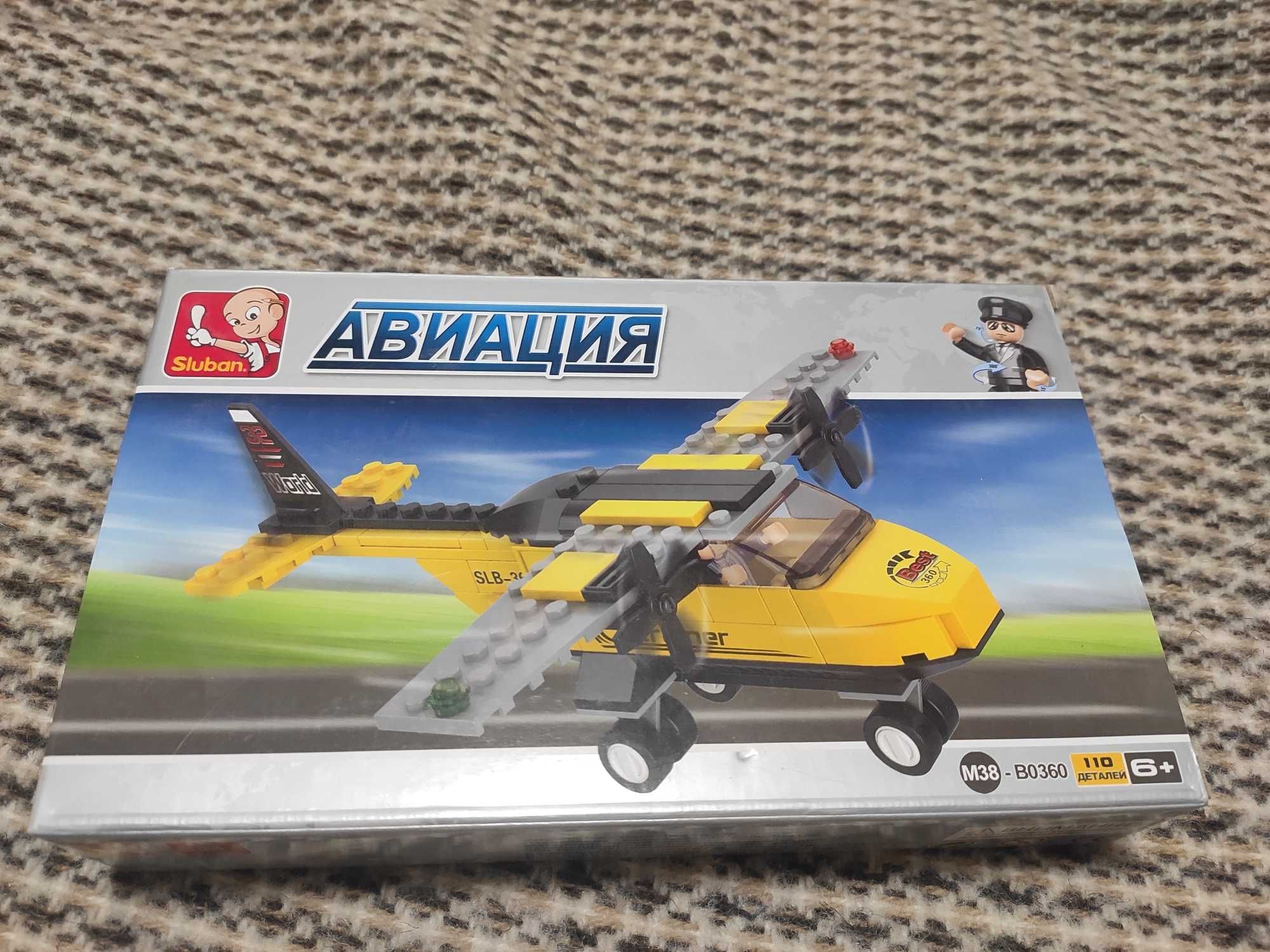 Конструктор SLUBAN Aviation Авиация Самолет/літак M38-B0360 Лего lego