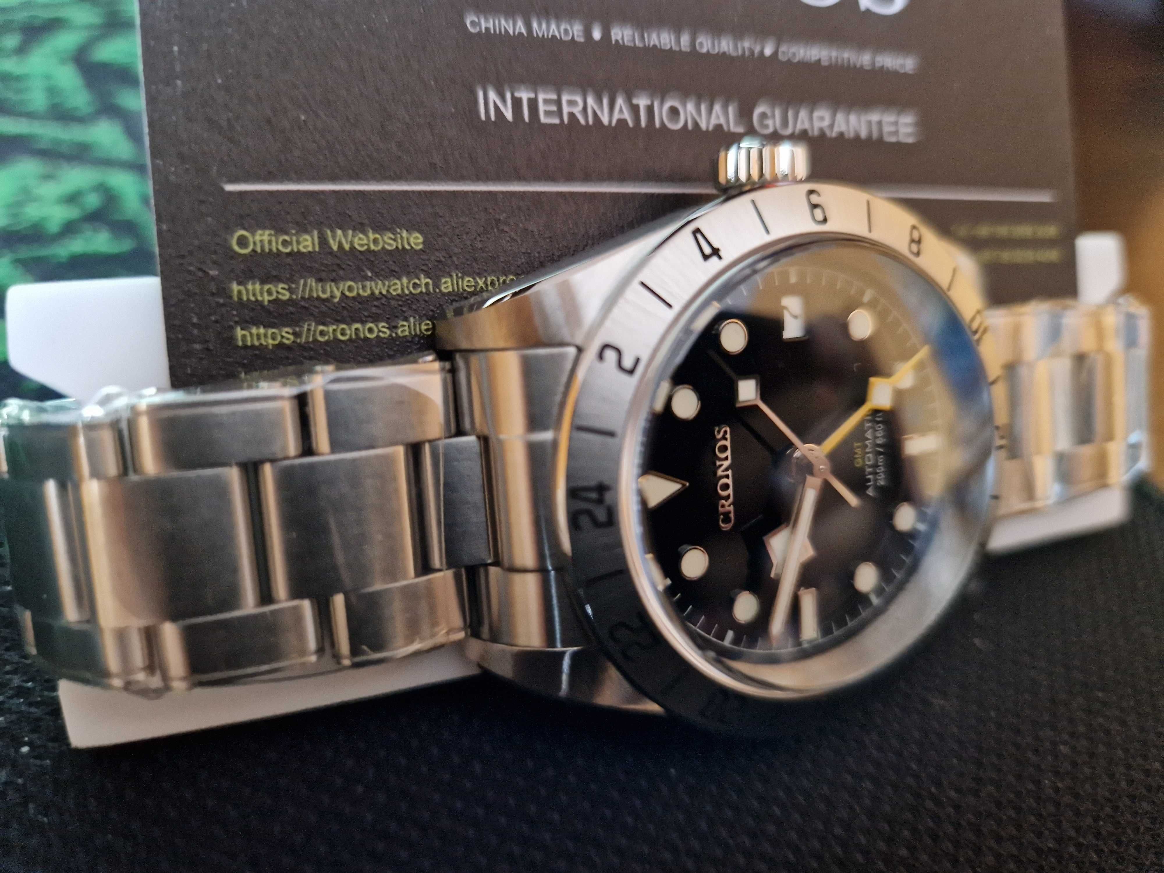 Nowy microbrand Cronos Vintage GMT 39mm