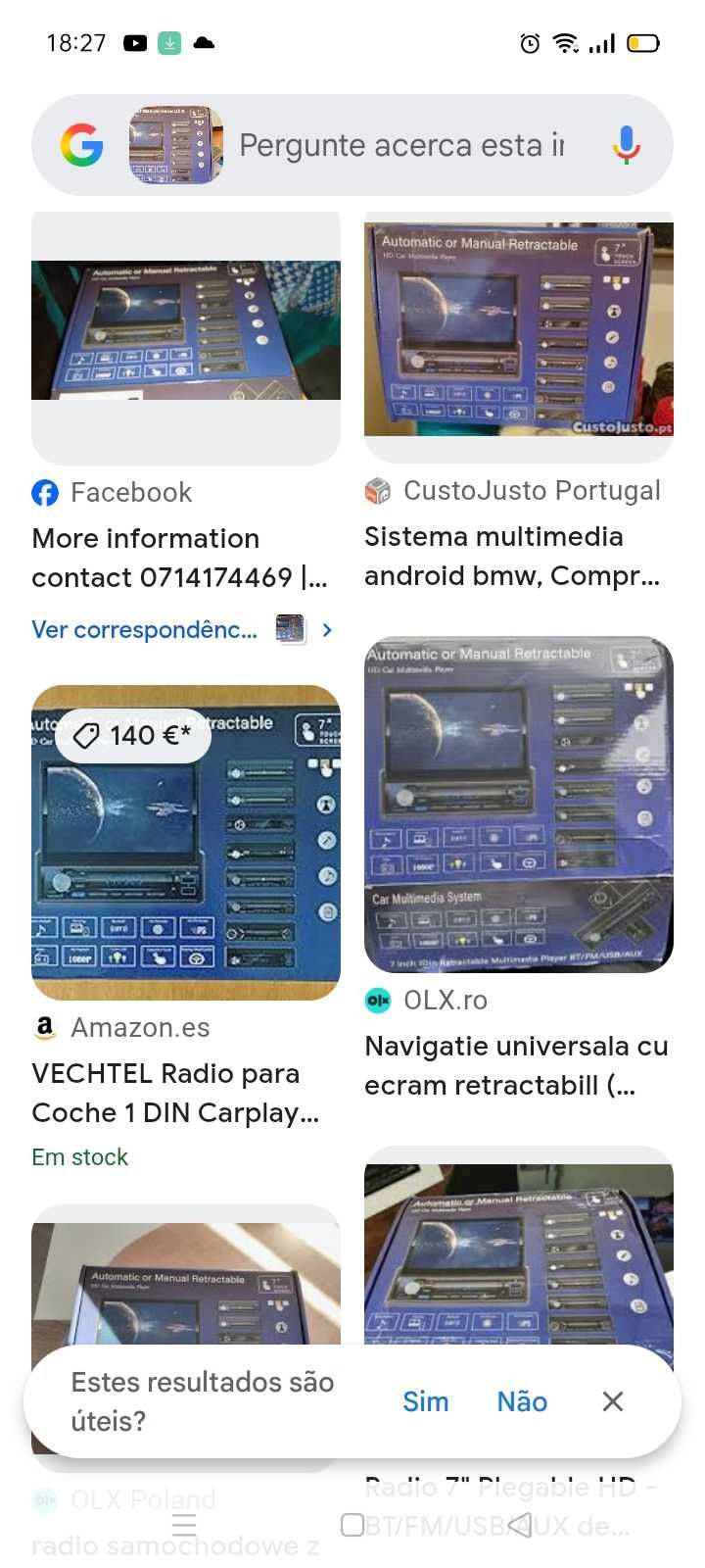 Leitor Multimédia HD 141€. Oportunidades