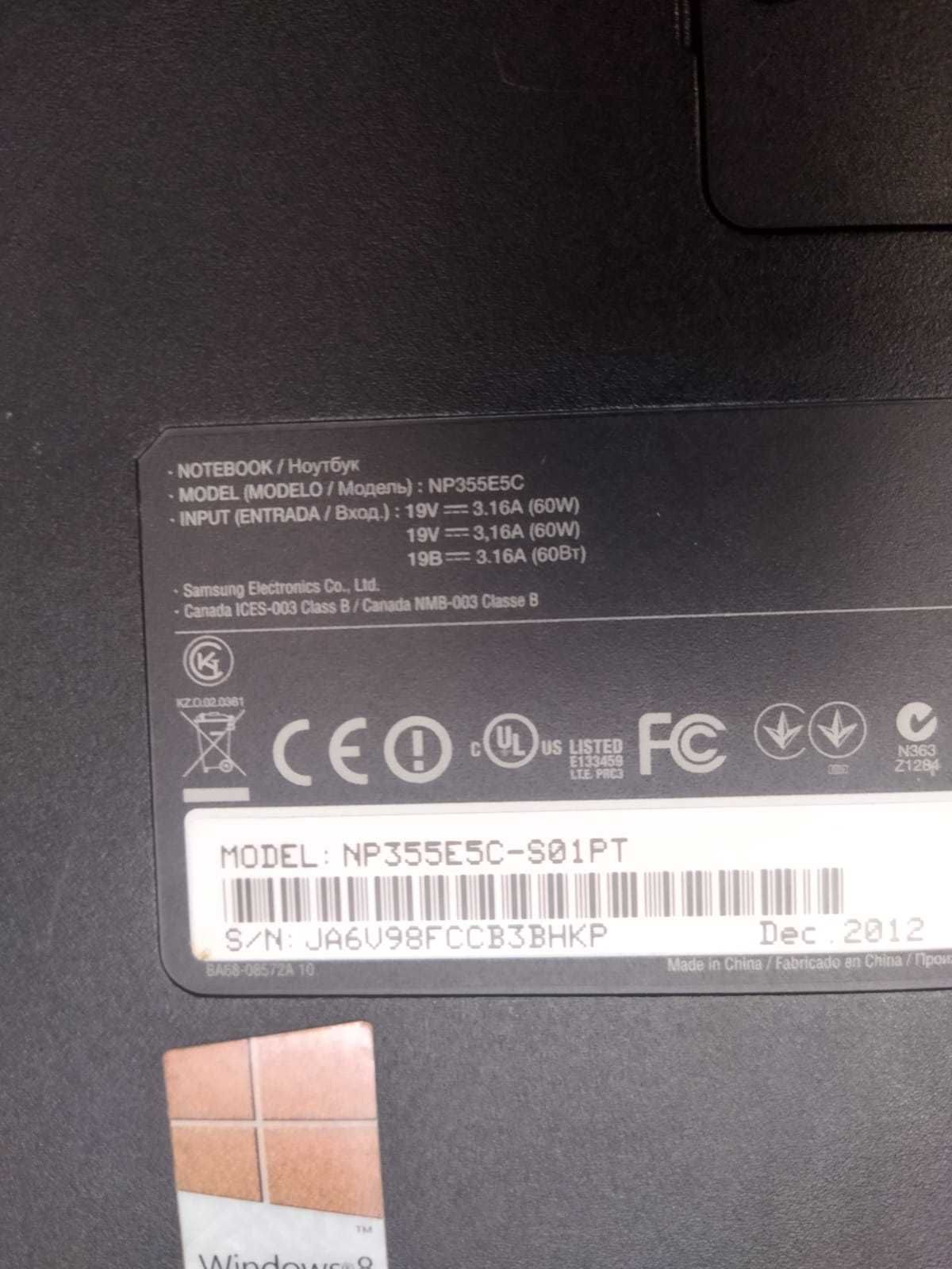 Portátil Samsung Series 3