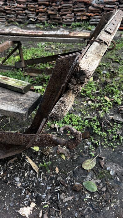 Сани кінні залізні