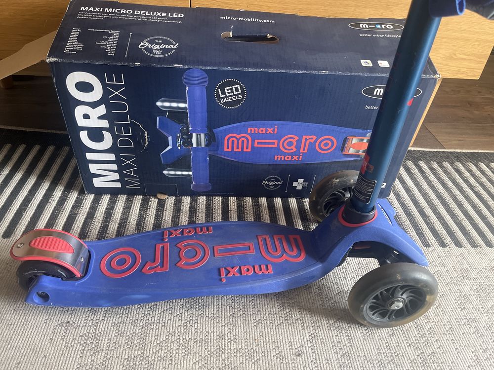 micro maxi deluxe blue niebieska