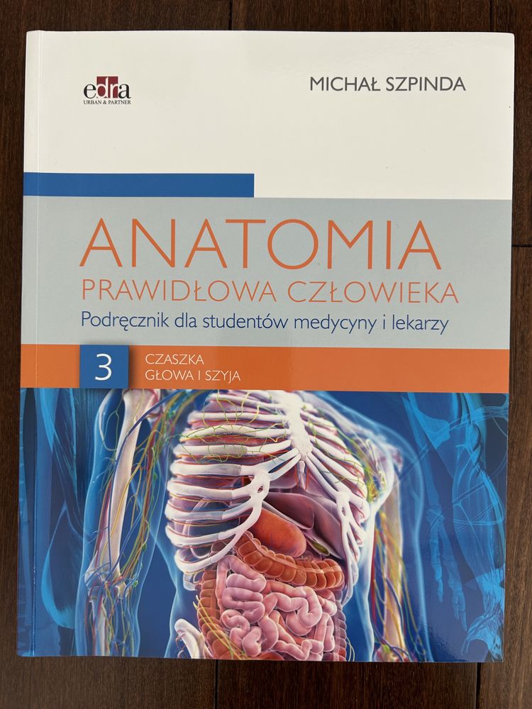 Podręcznik lekarski anatomia medycyna Michał Szpinda