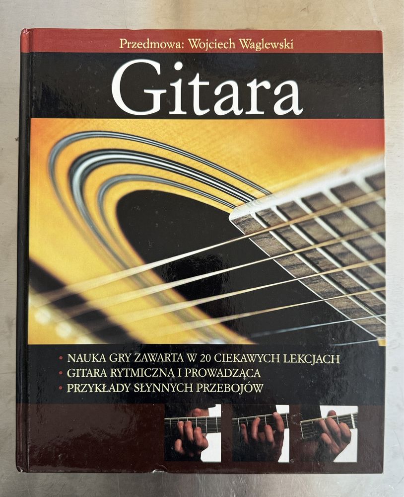 Książka „Gitara” z lekcjami dla początkujących