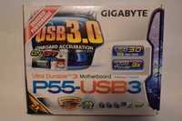 Płyta główna Gigabyte P55 USB3 + procesor Intel Core I5-661.