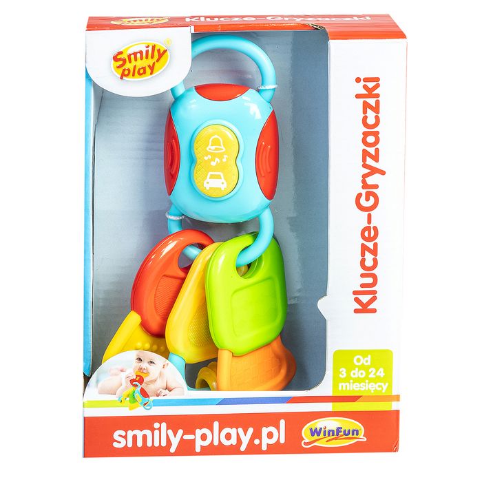 Kluczyki Gryzaki 000185 An01 Smily Play