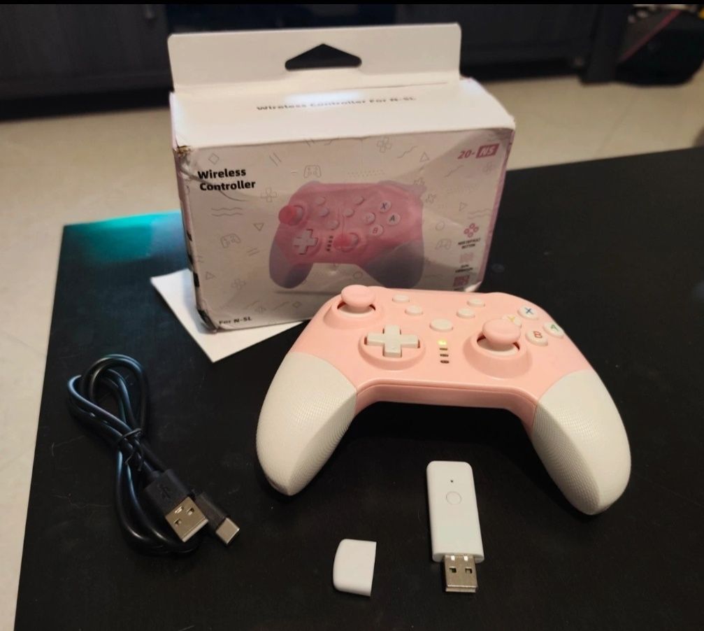 Comando wireless Nintendo Switch Switch 2 e PC (novo)