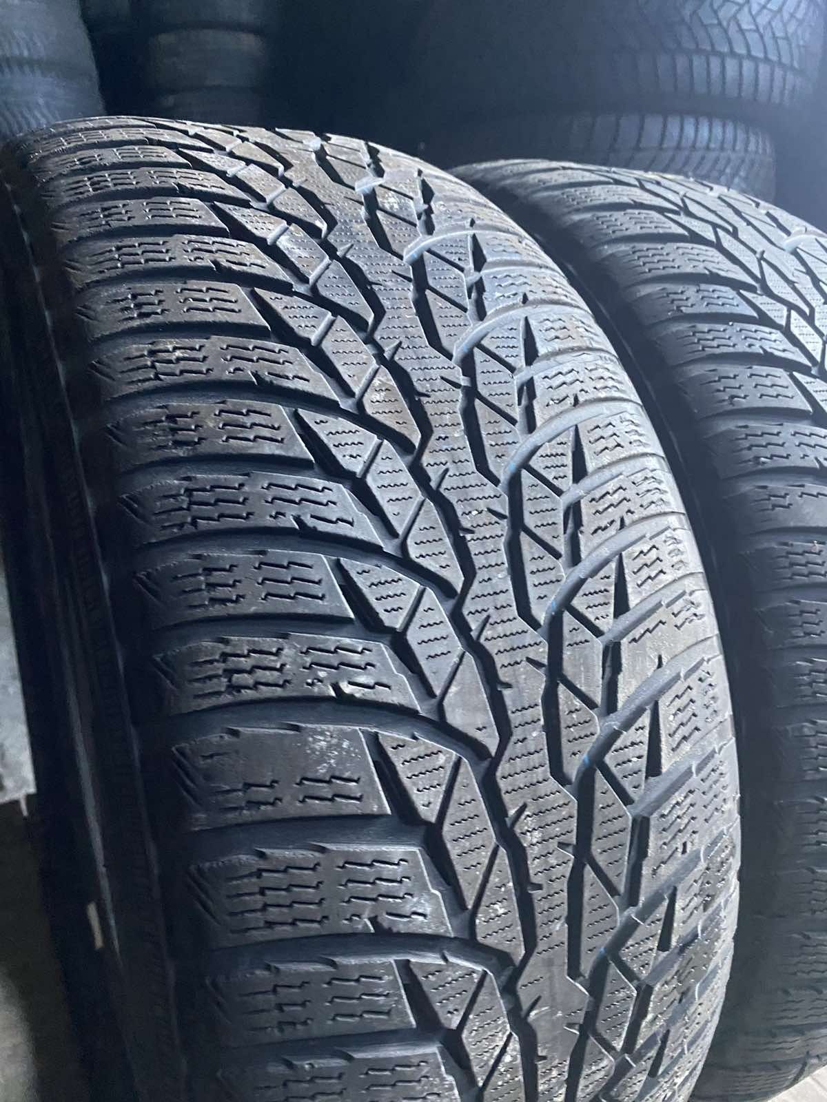 215.55.16 Nokian 2шт зима БУ склад шины резина 55 R16 шиномонтаж Харьк