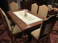 stół i 6 krzesel