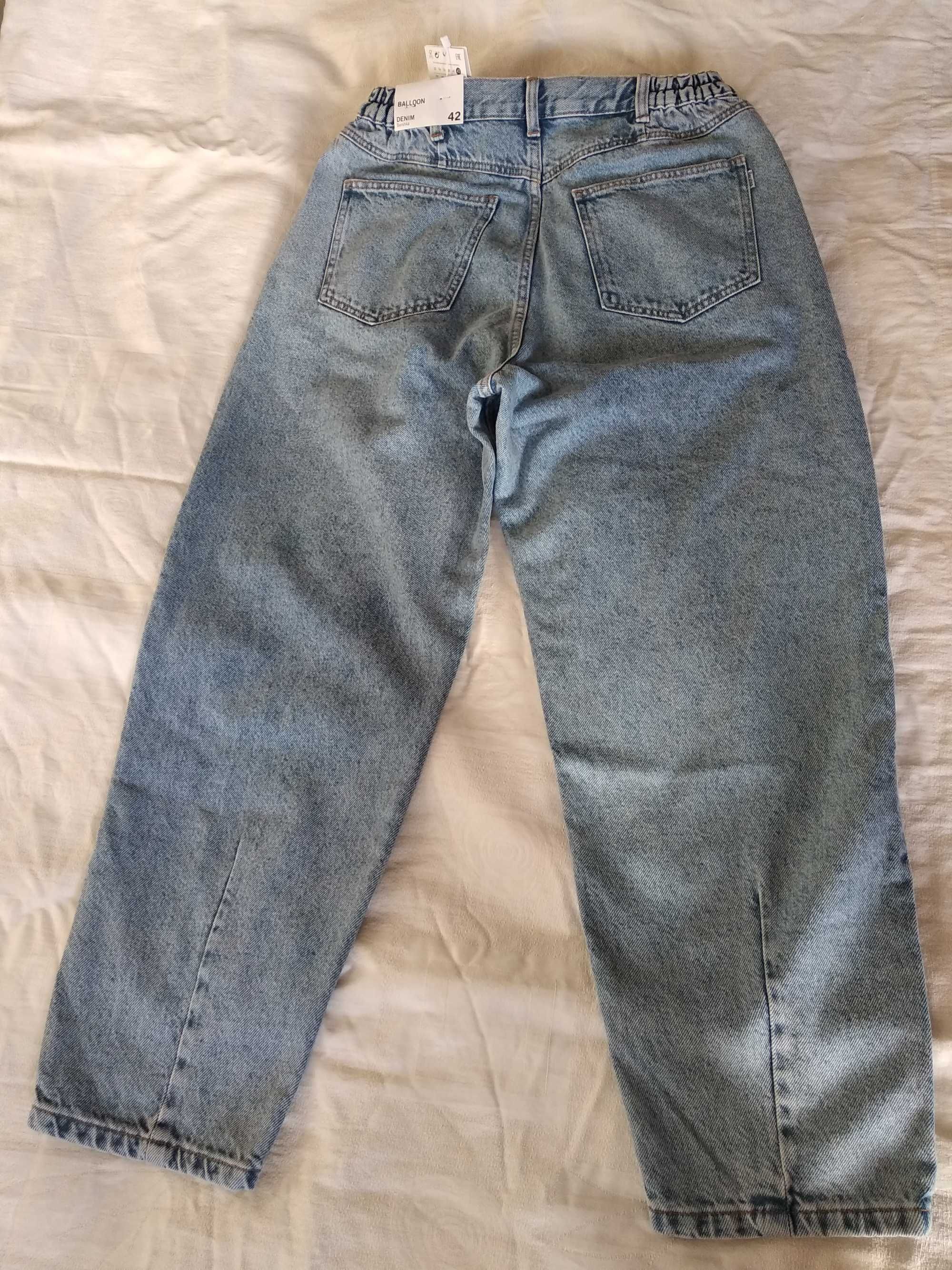 Джинсы Bershka, ballon fit jeans, р.38