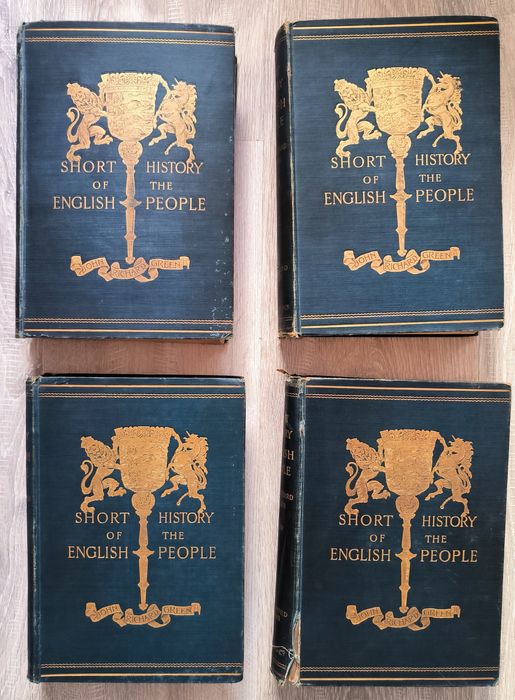 History od the english people I-IV z 1903 roku
