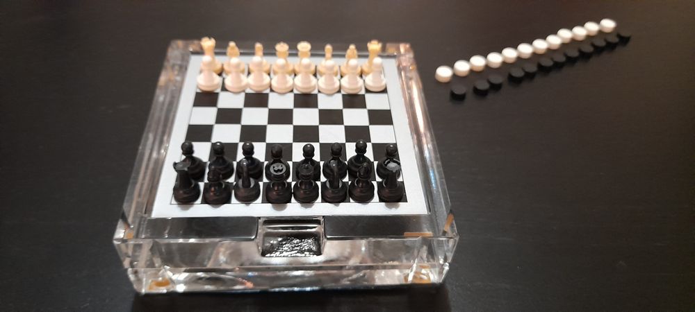 Jogos de tabuleiro em vidro