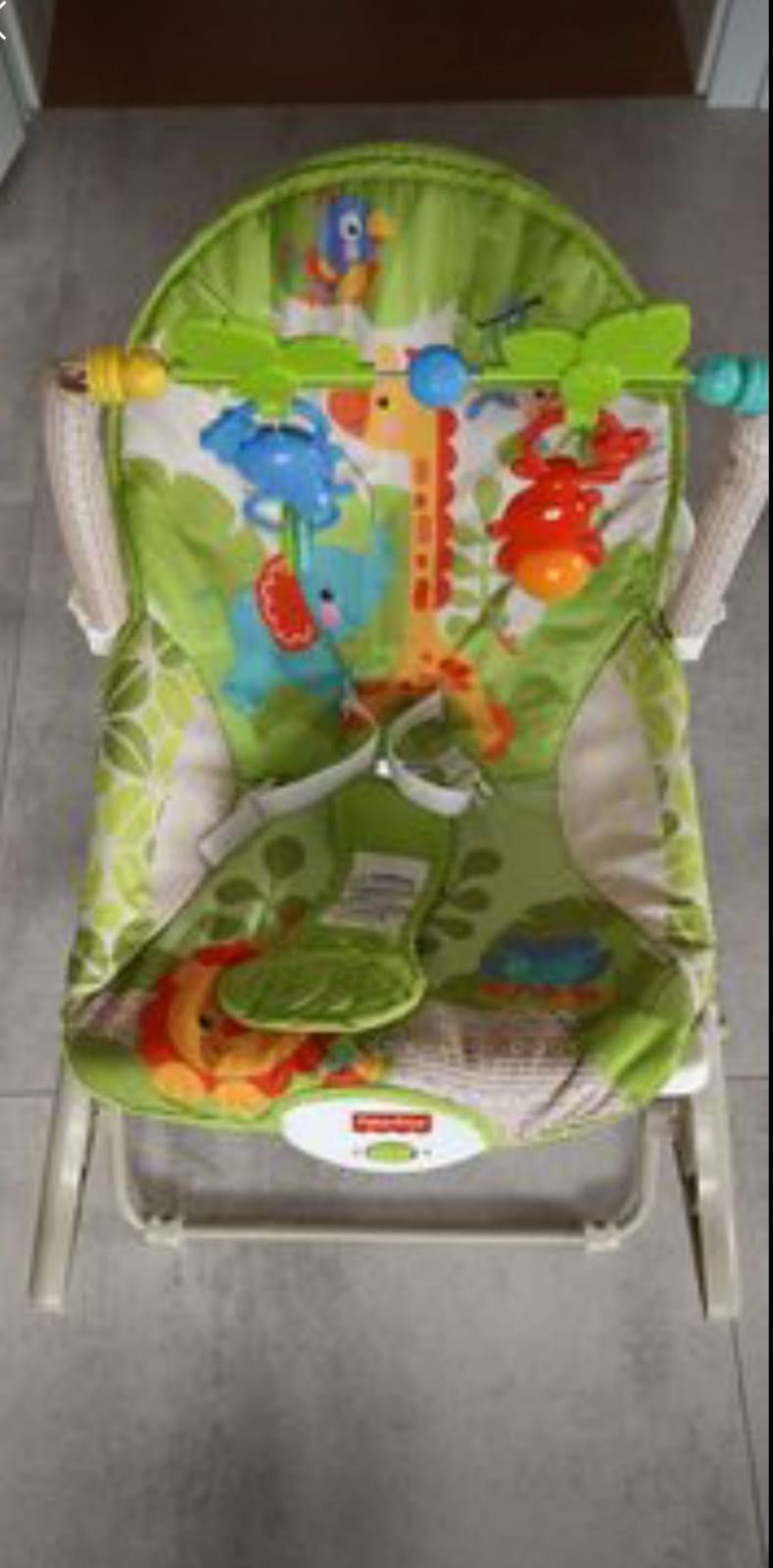 Leżaczek-bujaczek Fisher Price