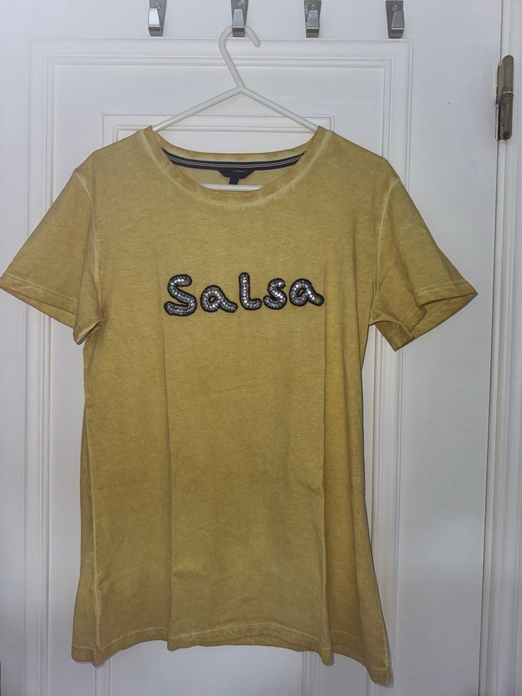 T-shirt amarela Salsa