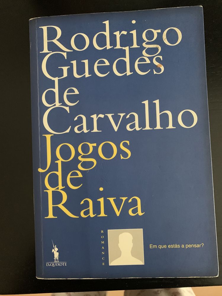 Livro do Rodrigo Guedes de Carvalho- Jogos de Raiva