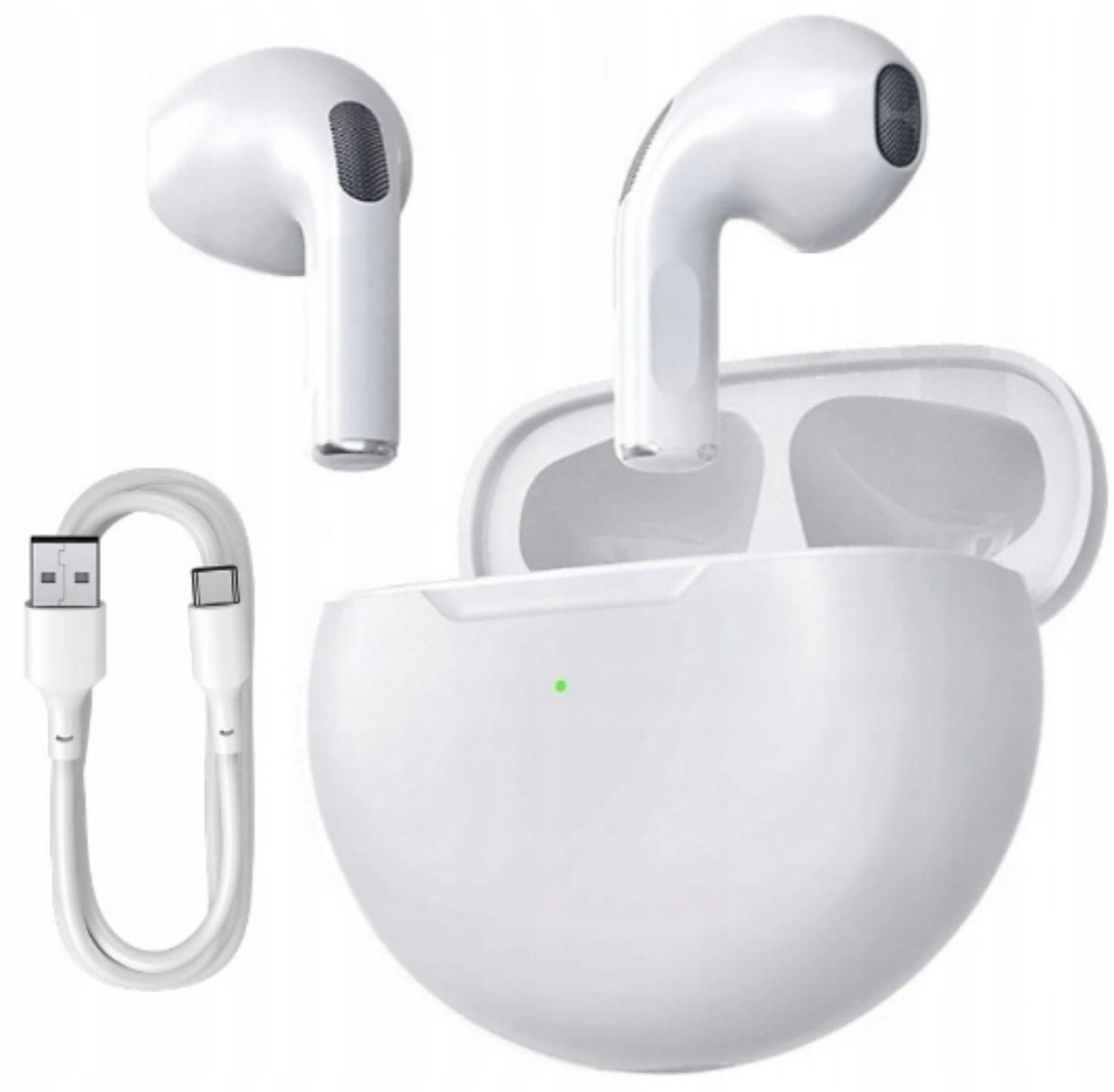 Słuchawki Bluetooth - jak airpods NOWE