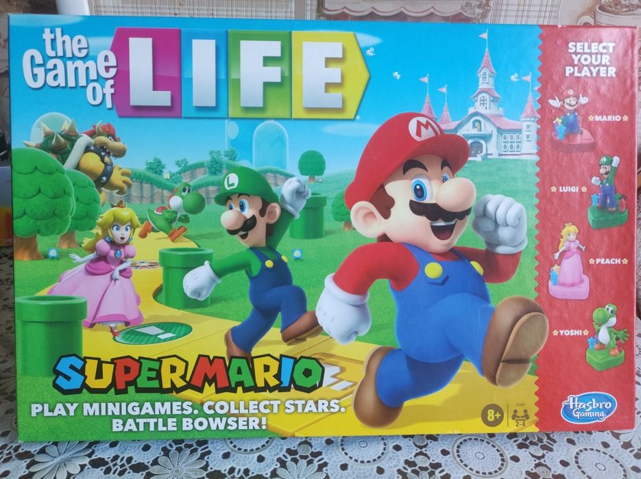 Монополия Super Mario the game of life