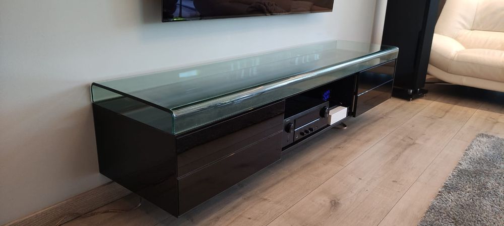 Szkło ozdobne na szafkę RTV