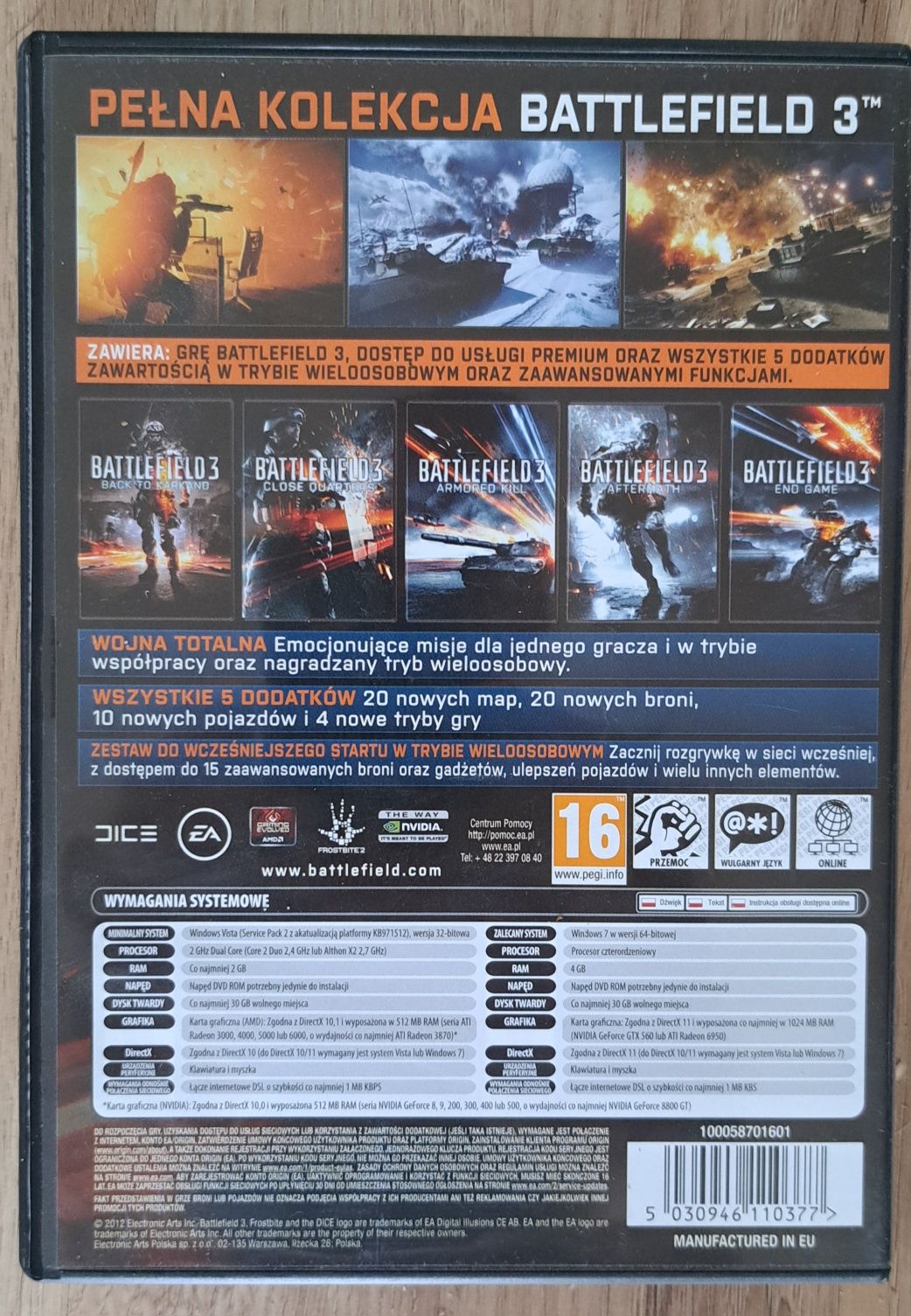 Gra Battlefield 3 na PC