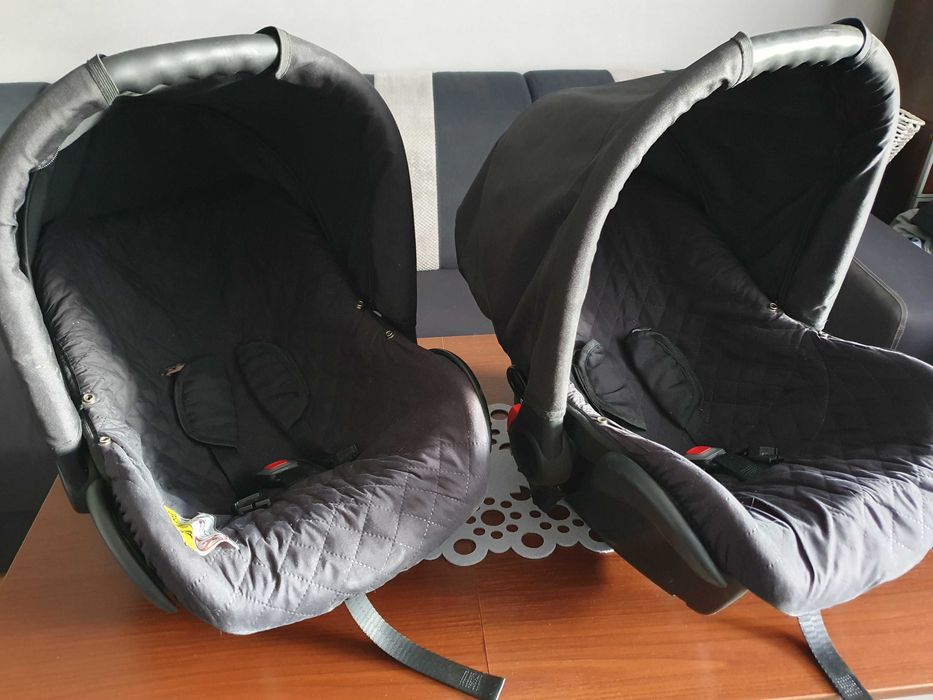 Wózek dla bliźniąt 3w1 Mikado Gold Star