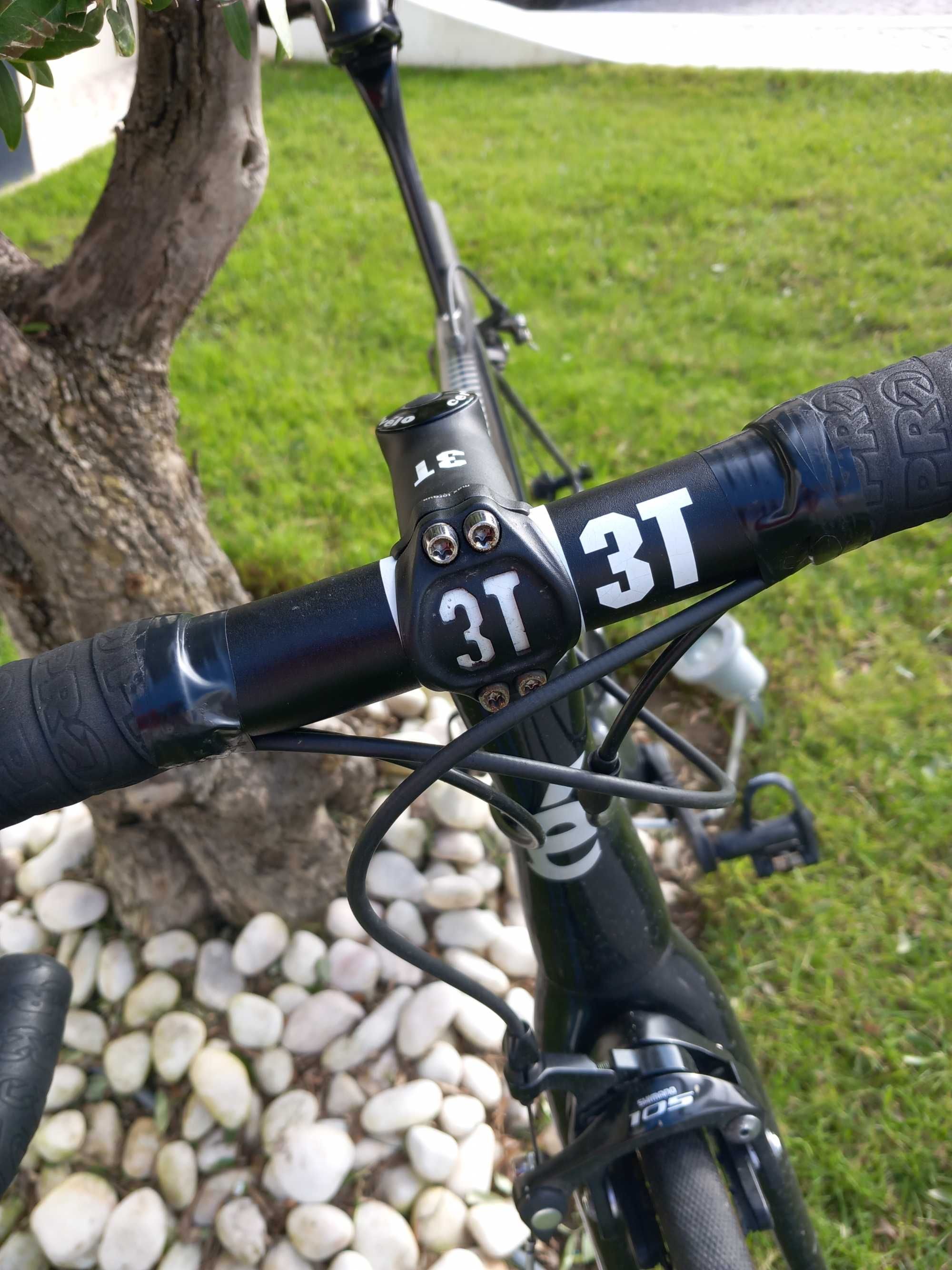 Guiador e avanço 3T - Cervelo S2