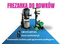 WYNAJEM Frezarka do rowków do ogrzewania podłogowego | podłogówki