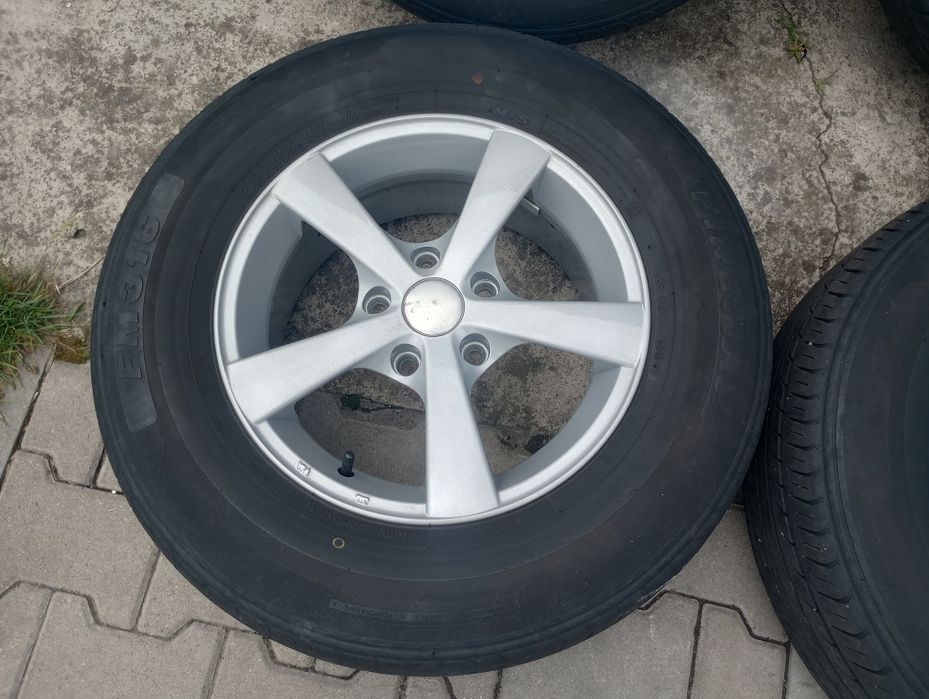 Jak Nowe 5x114,3 Alufelgi 15" Hyundai Honda Suzuki Toyota Felgi Koła