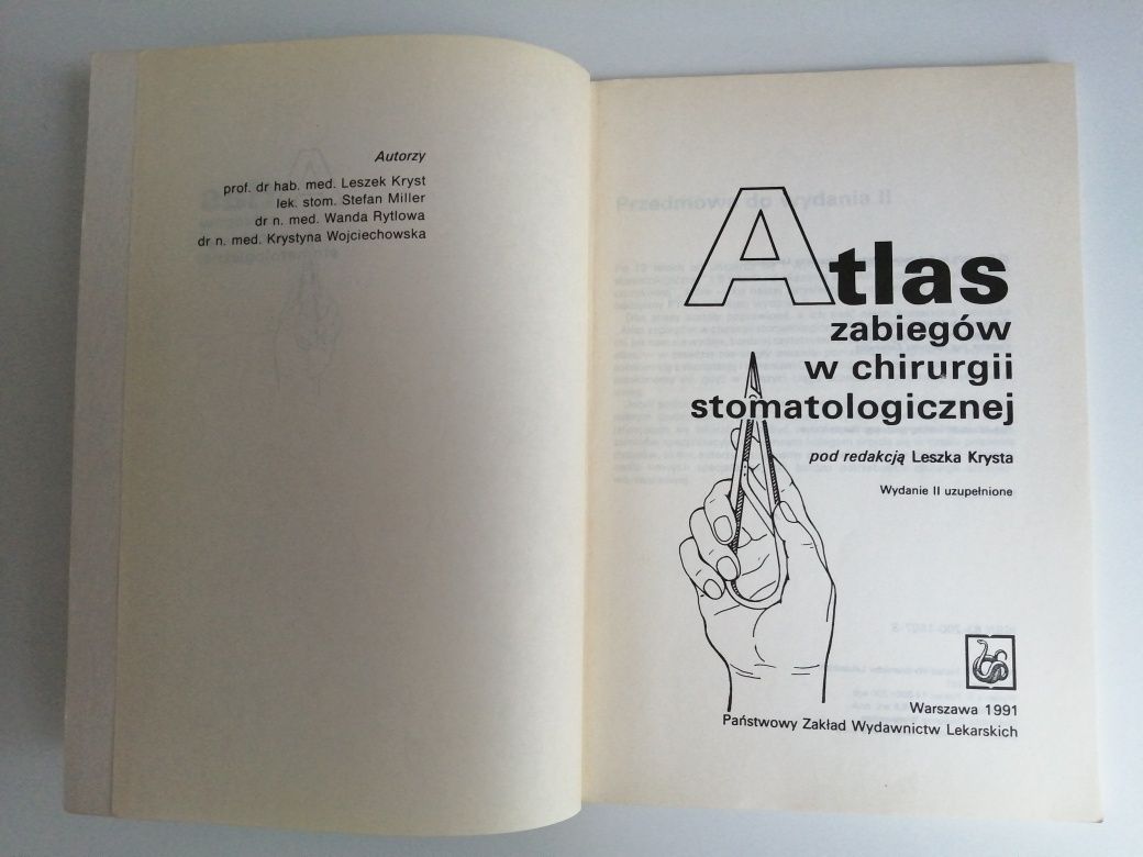 Atlas zabiegów w chirurgii stomatologicznej Kryst