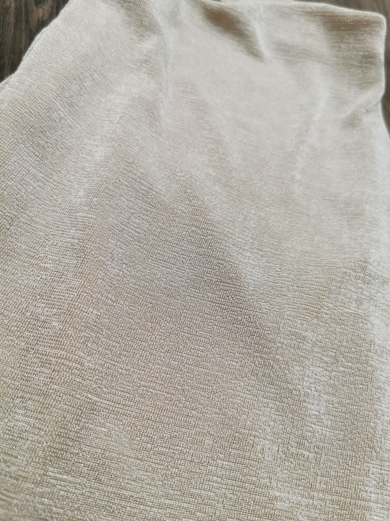 Szerokie spodnie eleganckie dresowe dzwony L 40