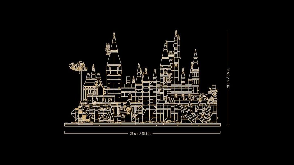 LEGO 76419 Harry Potter Castelo e Terreno de Hogwarts