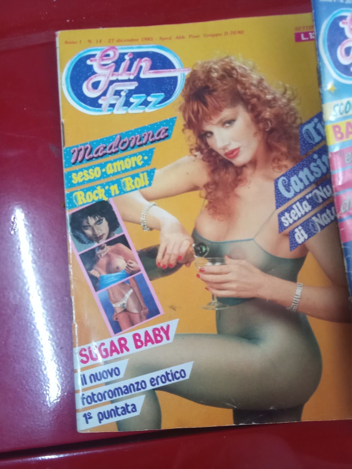 3 revistas eróticas italianas.