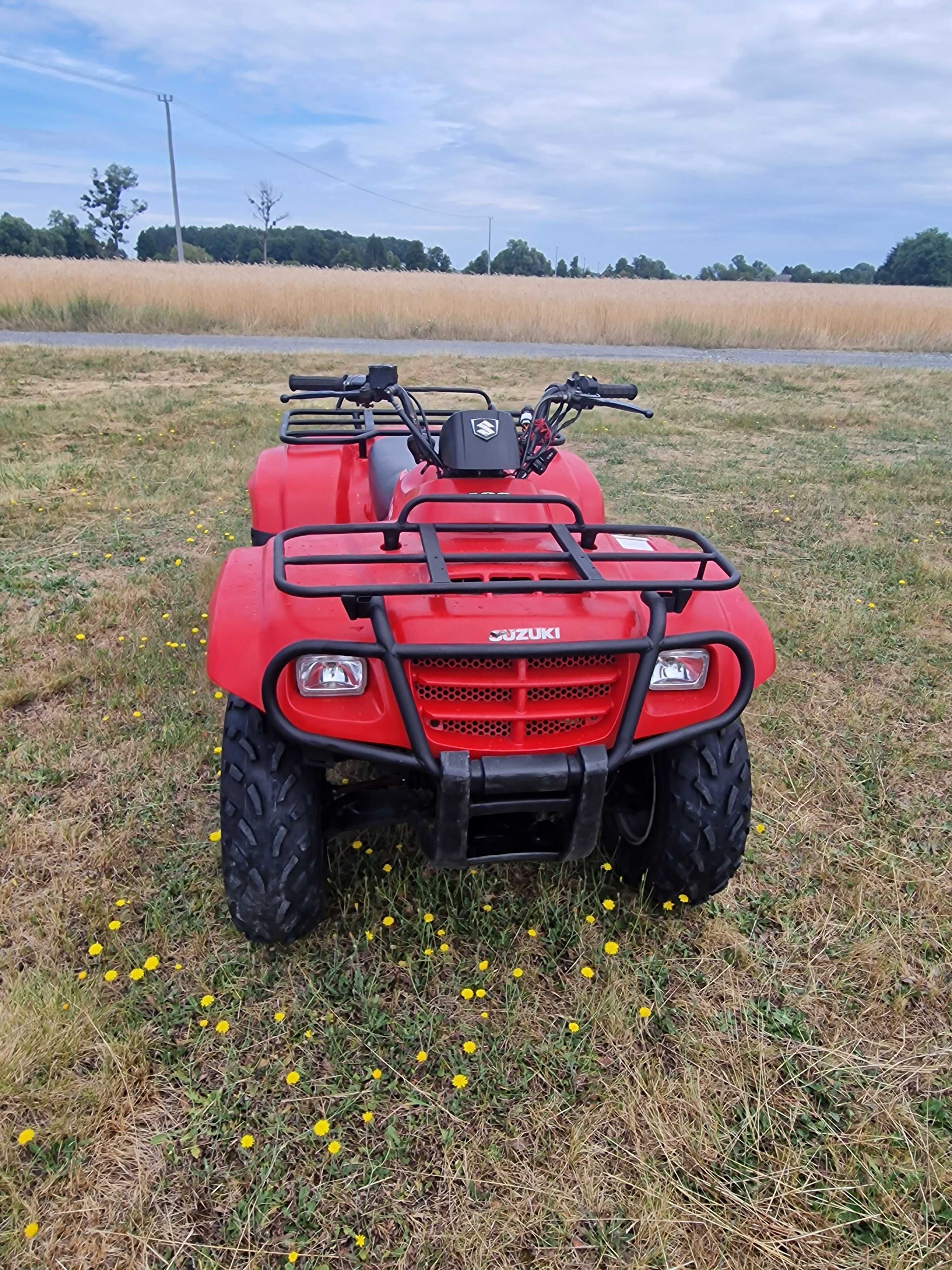 Quad Suzuki Eiger 400 Automat 4x4 2x4 stan bdb Fv23% cena brutto!