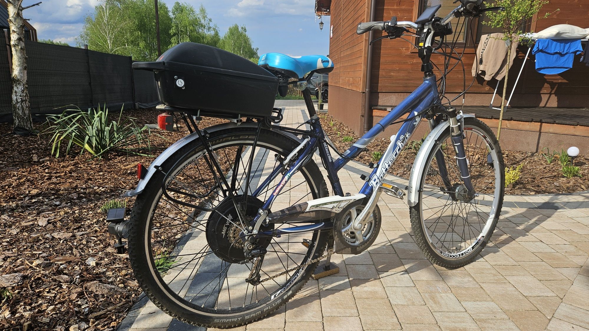 Damski rower elektryczny Bottechia 1500watt akumulator 15AH  48v