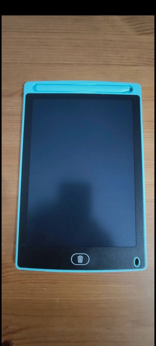 Quadro LCD de desenho azul