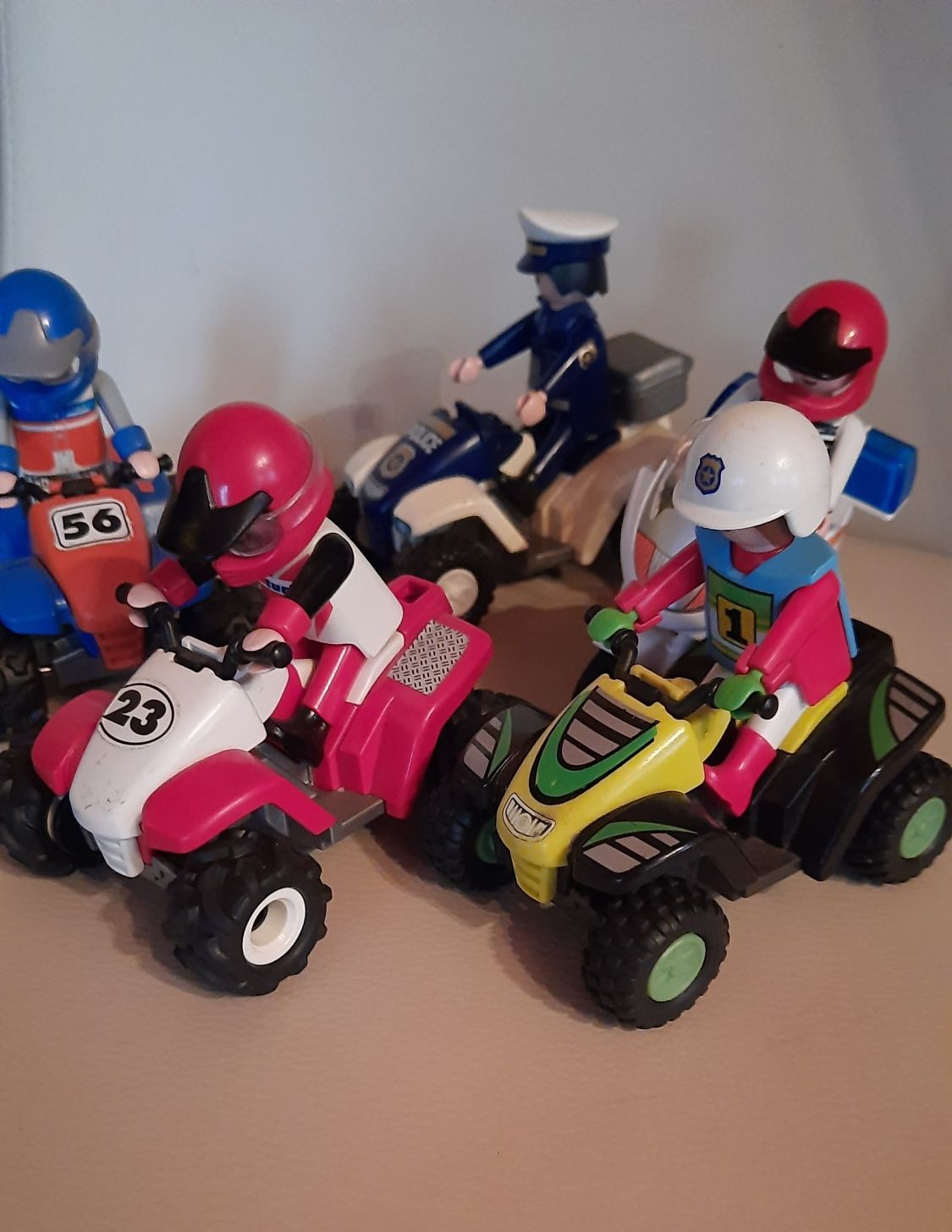 Playmobil  klocki auta quady