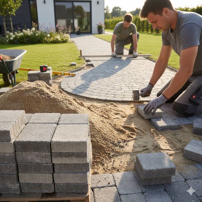 Укладання тротуарної плитки