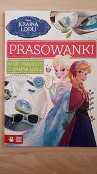 Anna i Elsa, Książka, Kolorowani, prasowanki, Kraina Lodu